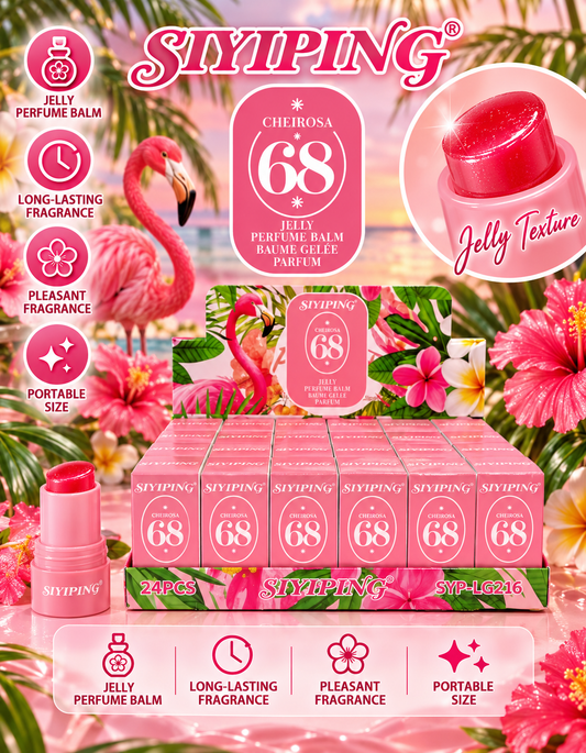 SIYIPING Jelly Perfume Balm 68 / 24pcs Display