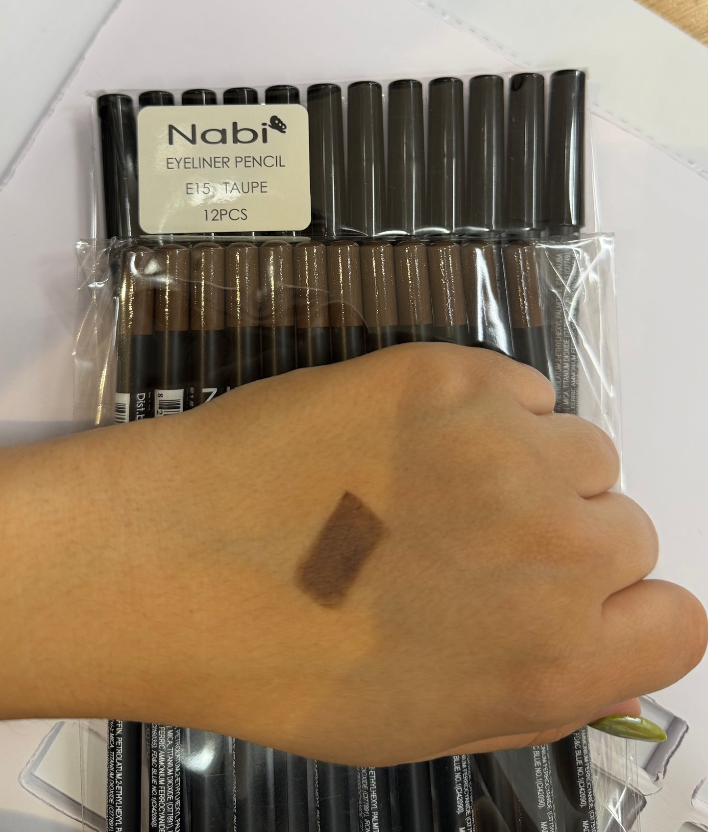 NABI Eyeliner Pencil / 12pcs pack