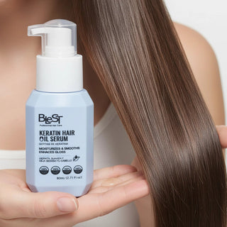 BLEST Keratin Hair Oil Serum / 12pcs Display