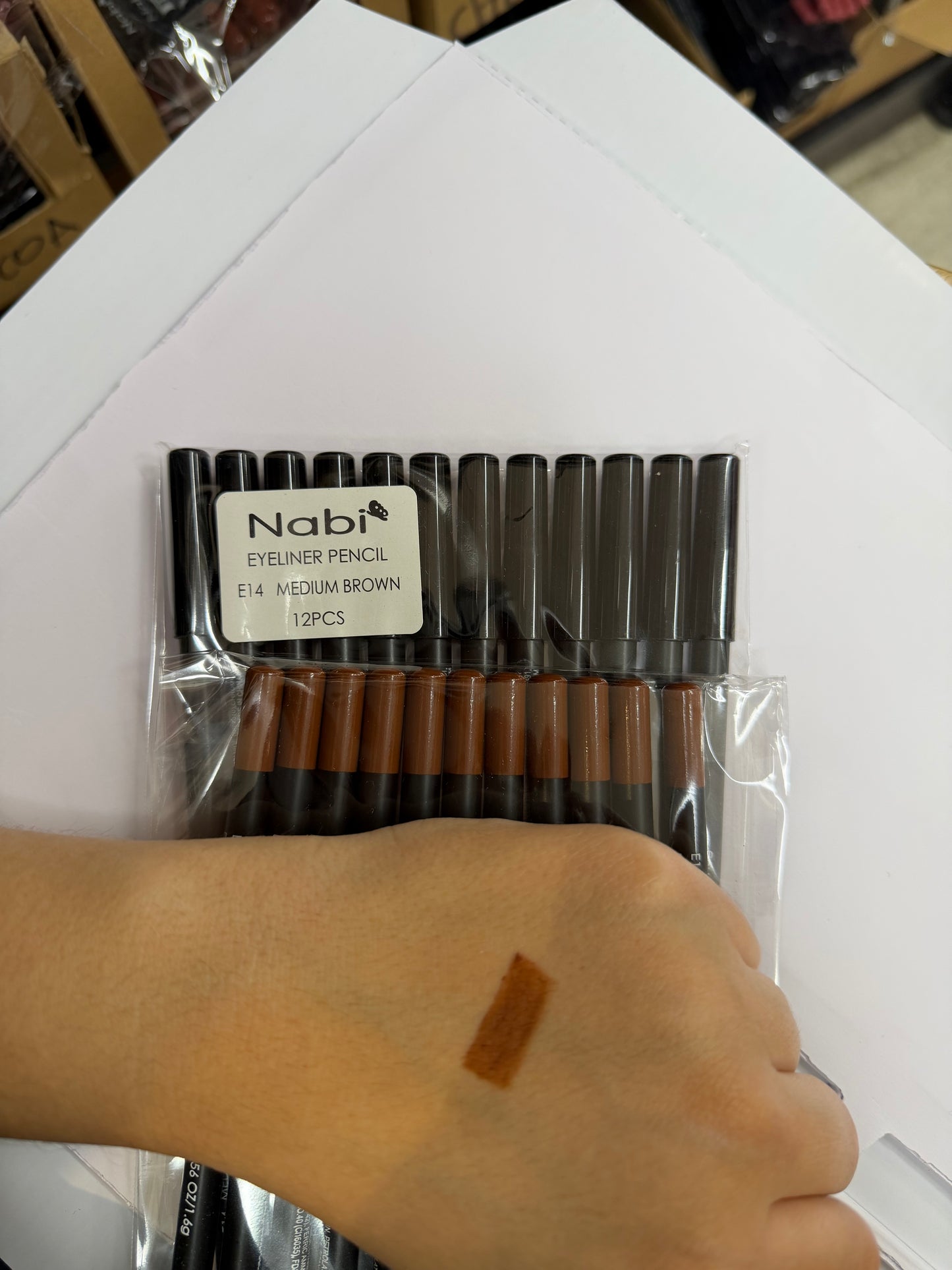 NABI Eyeliner Pencil / 12pcs pack