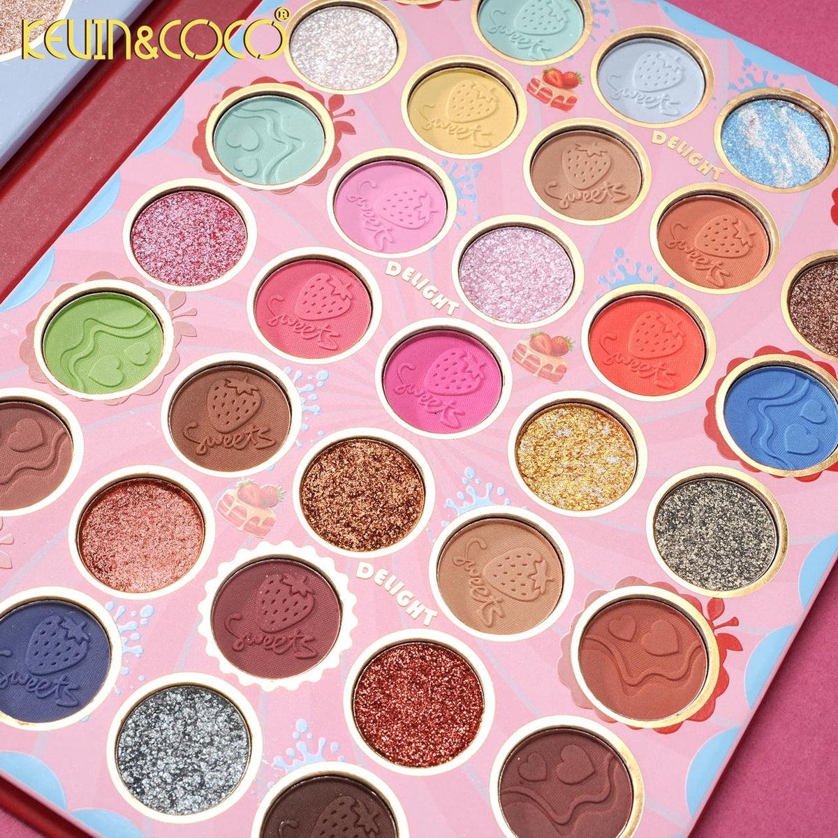 KEVIN&COCO Apple Pie Eyeshadow & Face Palette
