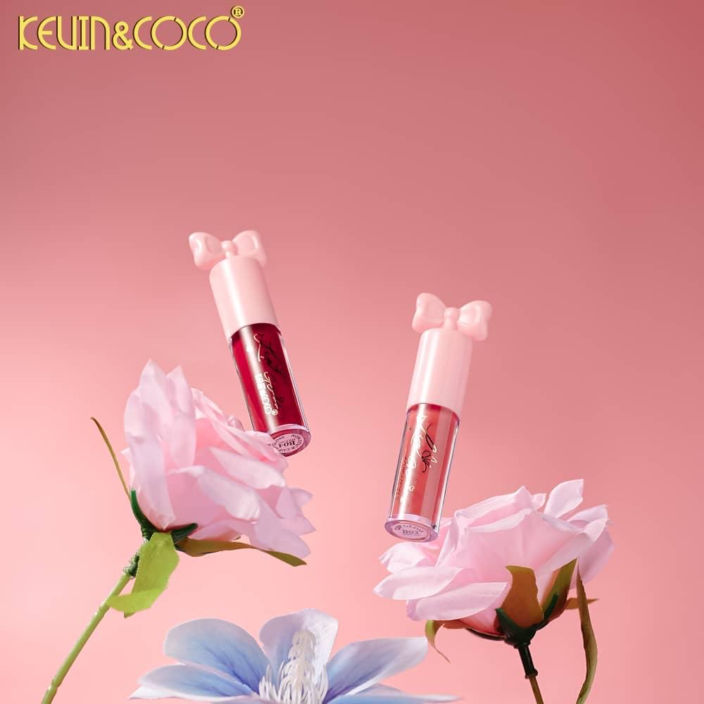 Set de Brillo Labial KEVIN&COCO / Exhibidor de 6 Unidades