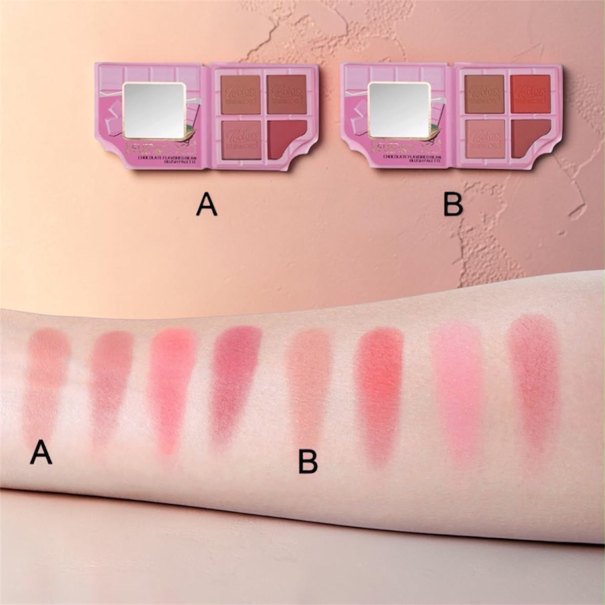 KEVIN&COCO Colors Blush Palette / 12pcs Display