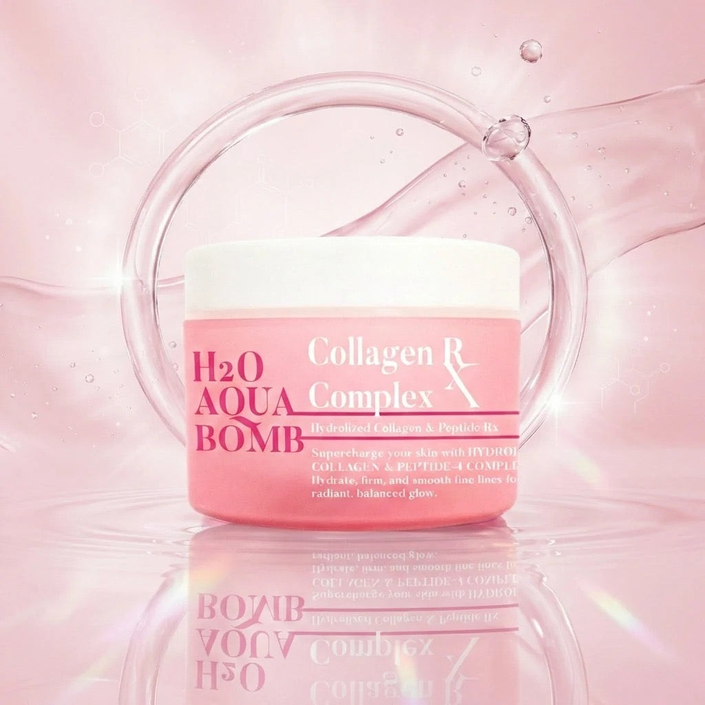 CHOC CHOC COLLAGEN RX COMPLEX -  H2O AQUA BOMB Moisturizer / 3pcs Pack