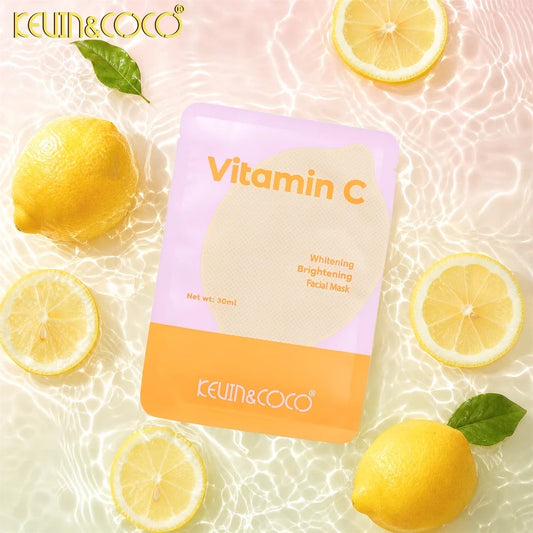 KEVIN&COCO Facial Mask - Vitamin C / 12pack