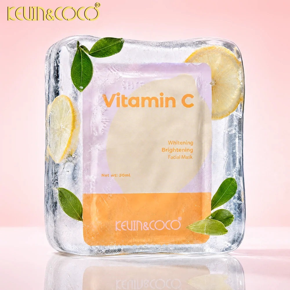 KEVIN&COCO Facial Mask - Vitamin C / 12pack