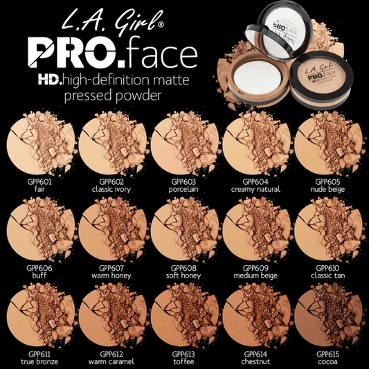 LA GIRL PRO face Powder Pressed Powder | Refills | 3pcs Box