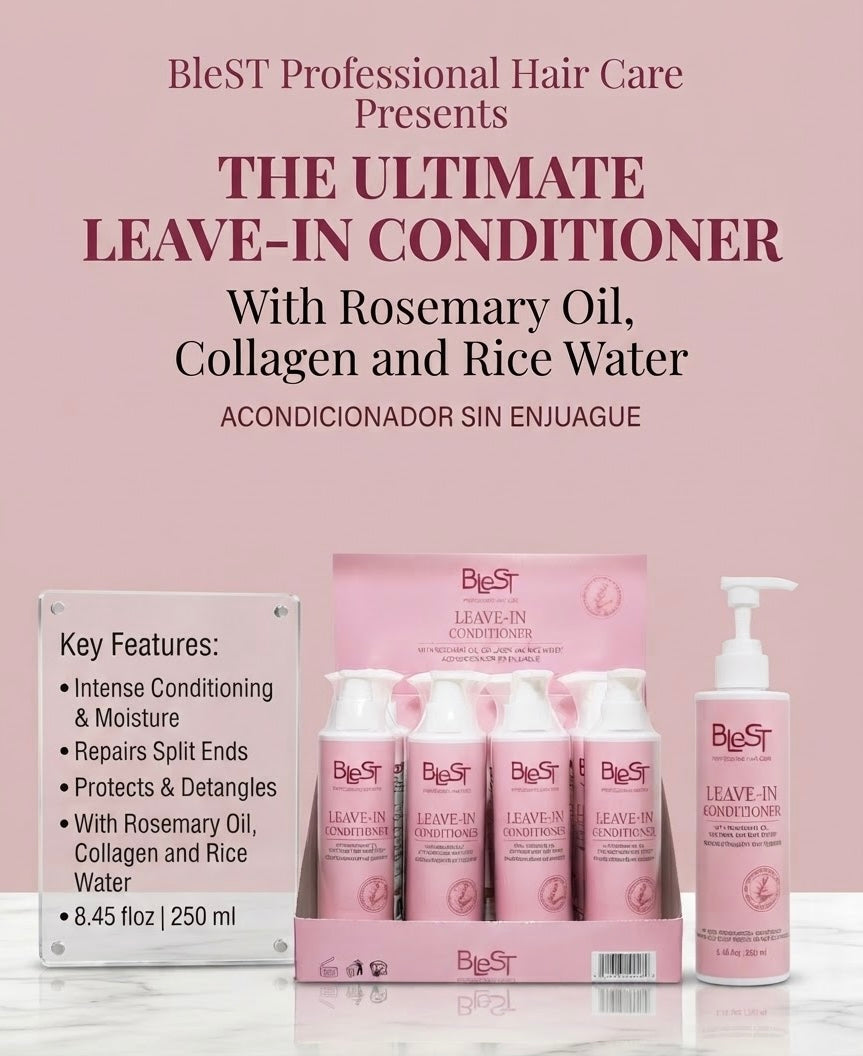 BLEST LEAVE-IN Conditioner with Rosmery Oil 250ml 12pcs Display