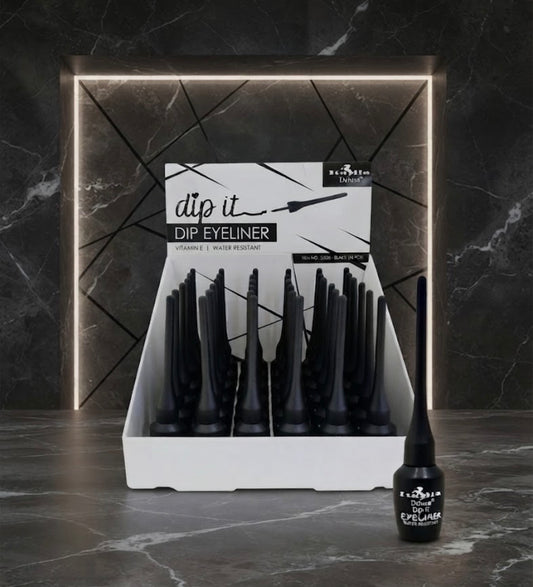 ITALIA DELUXE Dip It Liquid Eyeliner #23001-1 / 36pcs Display