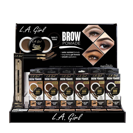 LA GIRL GCD271.1 Brow Pomade  w/Display / 63pcs Display