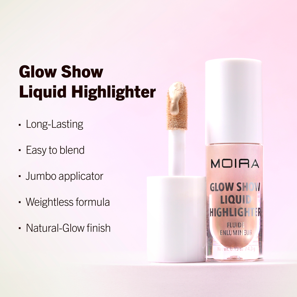 MOIRA Glow Show Liquid Highlighter |  Refills | 3pcs Box