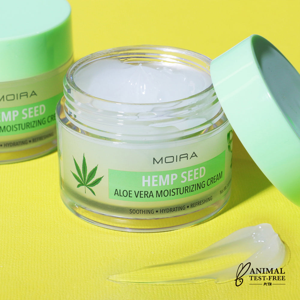 MOIRA Hemp Seed Aloe Vera Moisturizing Cream #HAC001| 3pcs Box