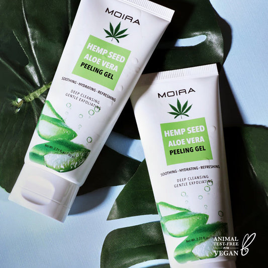 MOIRA Hemp Seed Aloe Vera Peeling Gel #HAP001 | 3pcs Box