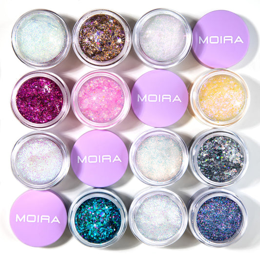 MOIRA Hologram Glitter Gel (HGG) Refills | 3pcs Box