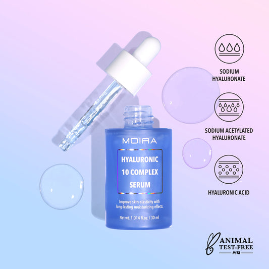 MOIRA Hyaluronic 10 Complex Serum #HYS001 | 3pcs Box