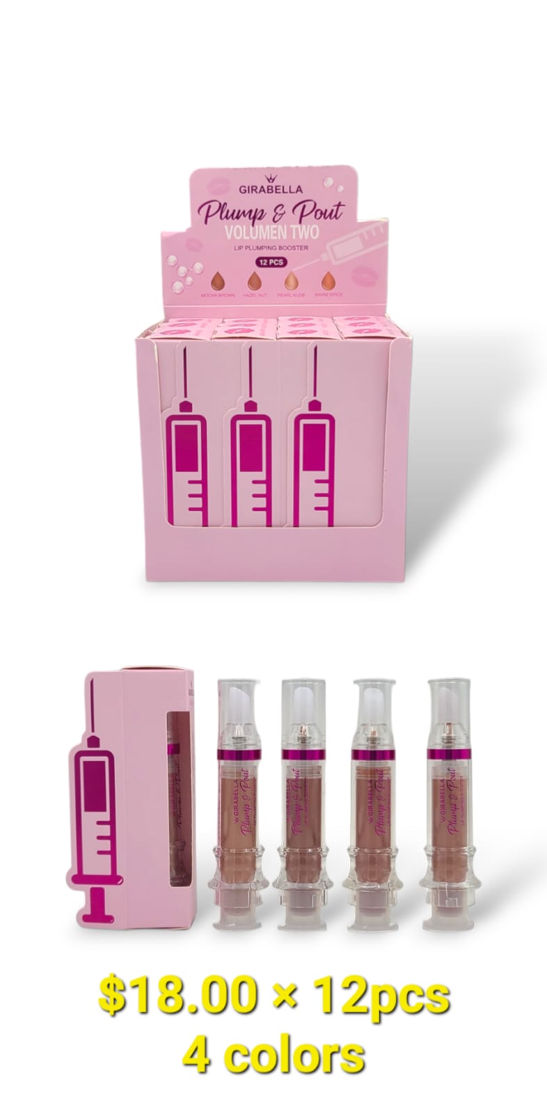 Showworld - Plump & Pout - Lip Plumping Booster / 12pcs Display