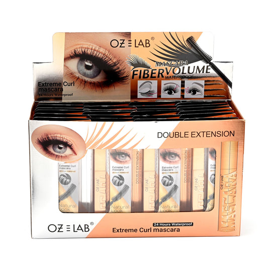 OZ LAB FIBER VOLUMEN MASCARA EXTREME CURL / 24PCS DISPLAY