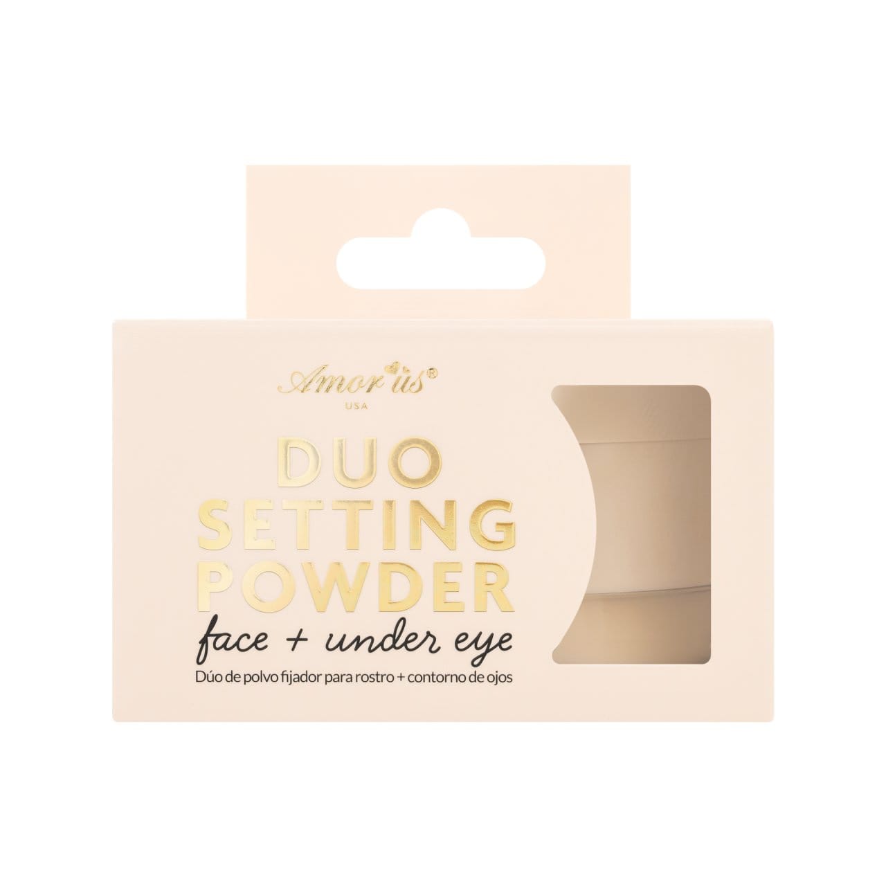 AMORUS - DUO SETTING POWDER - FACE + UNDER EYEB/ 12PCS DISPLAY