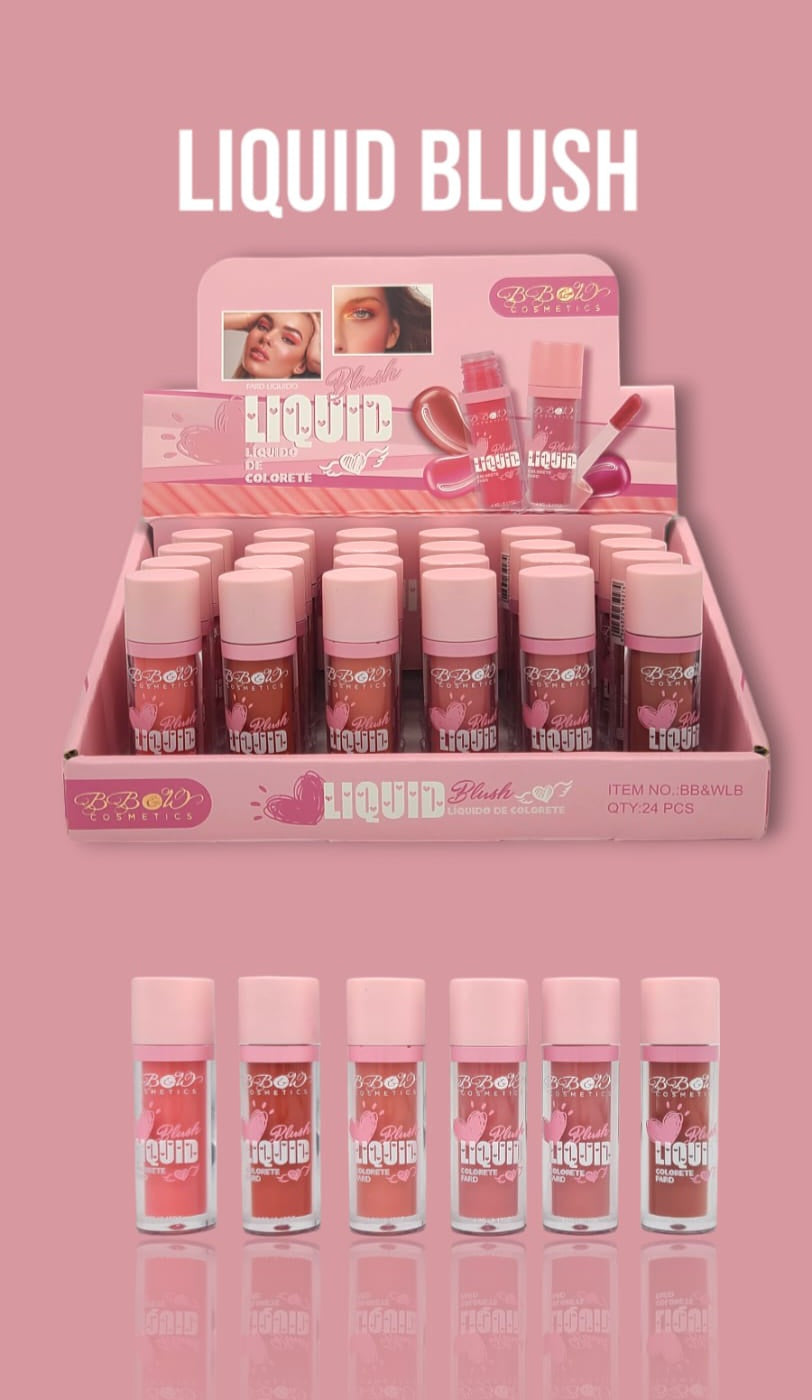 BB&W - LIQUID BLUSH / 24PCS DISPLAY