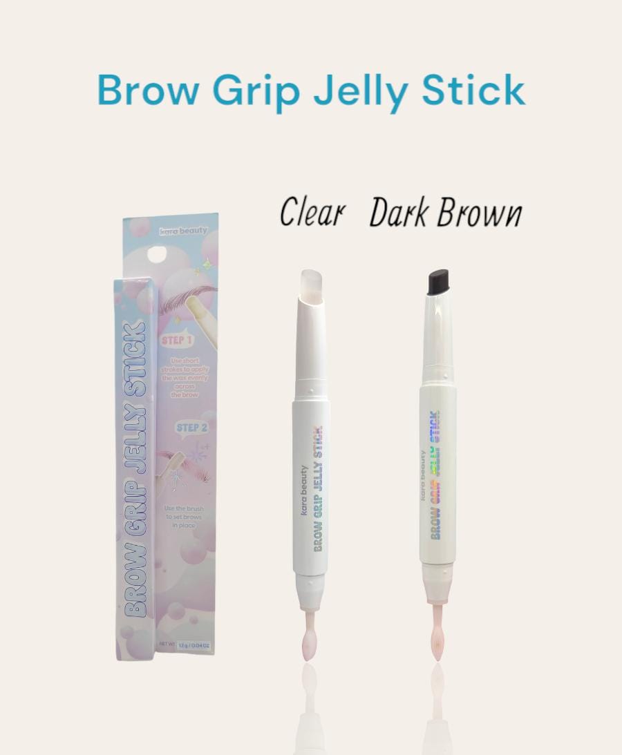 KARA BEAUTY  Brow Grip Jelly Stick | Sculpt & Secures | 24pcs Display + Tester free