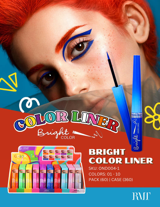 Romantic Beauty  Bright Color Liner (60PC Display)