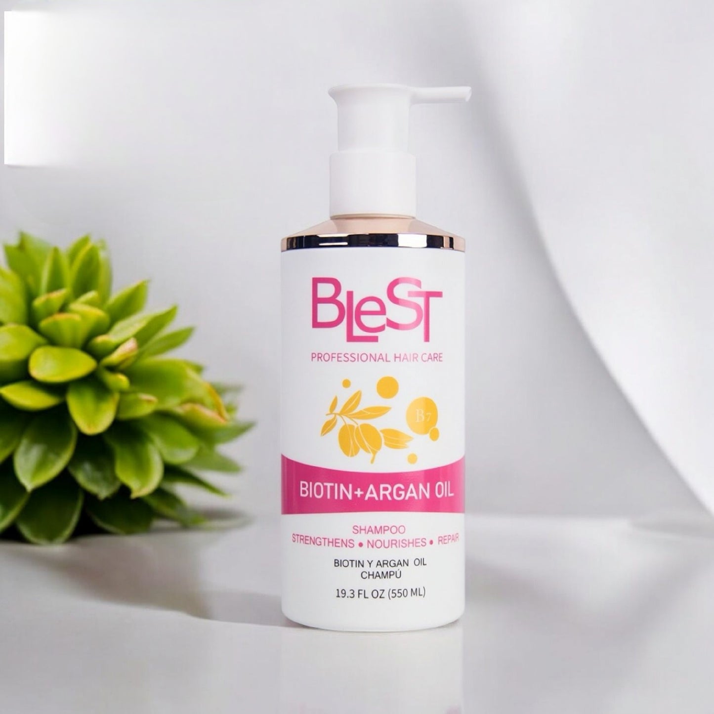 BLEST Shampoo Biotin + Argain Oil (550ml)