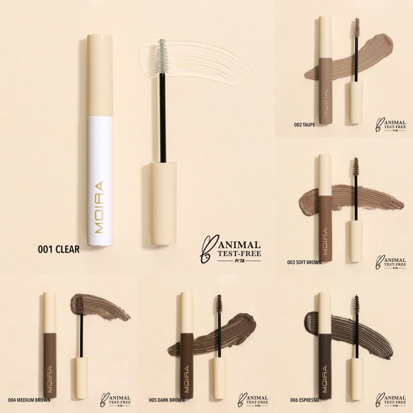 MOIRA Brow Defying Mascara (BMS) | Refills | 3pcs Box