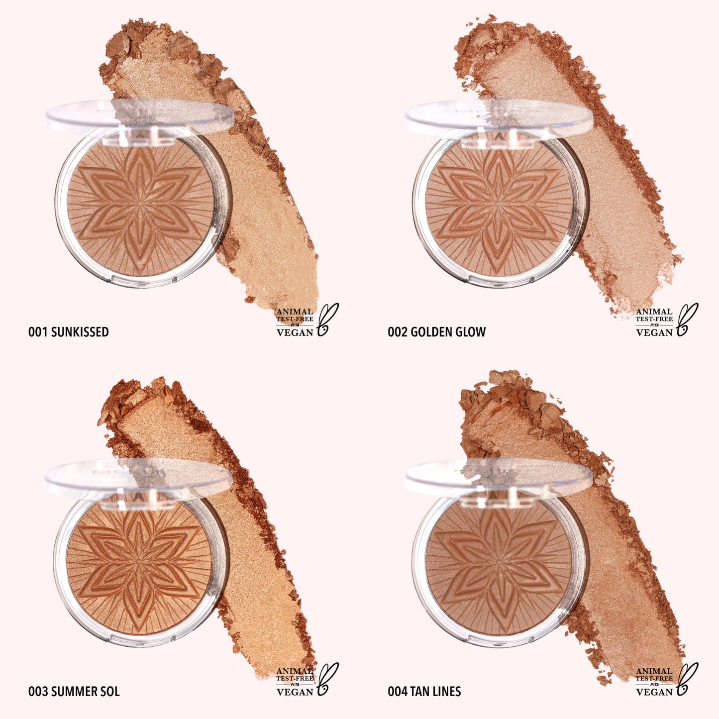 MOIRA Sun Glow Face & Body Bronzer (SGB) | 3pcs Box