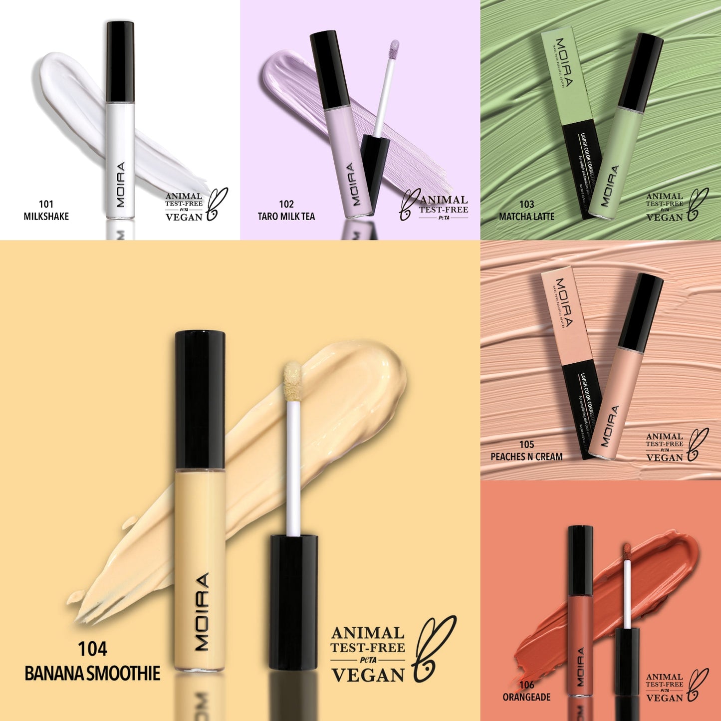 MOIRA Lavish Color Correcting Concealer (CCC) Refills | 3pcs Box