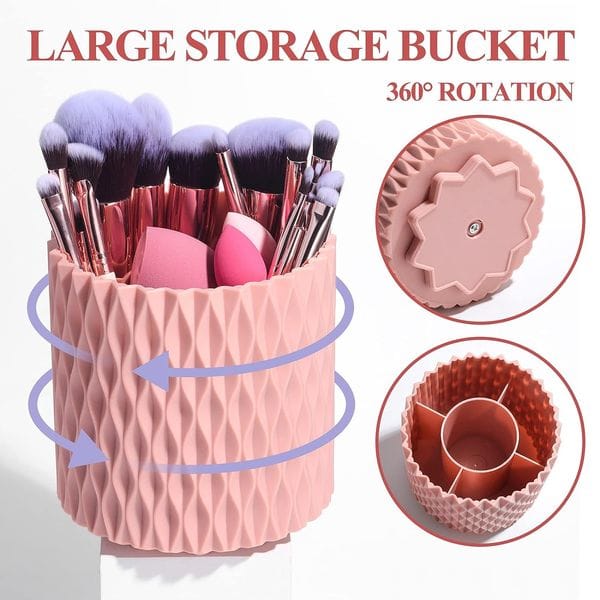 BS-MALL Makeup Brush Set with Holder + Blending Sponge