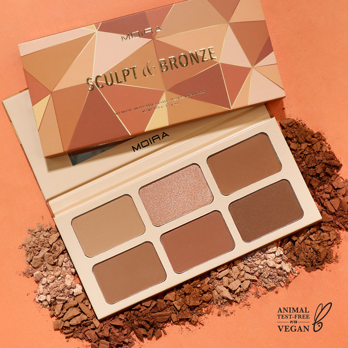 MOIRA - Sculpt & Bronze Palette (HCP005)