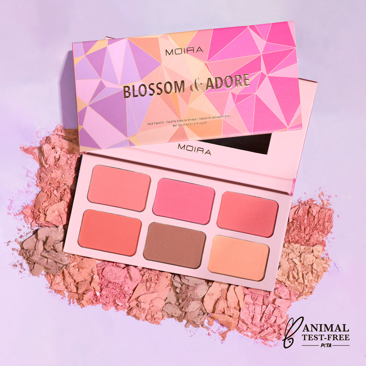 MOIRA - Blossom & Adore Palette (HCP003)