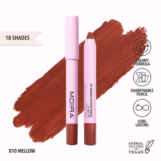 MOIRA - Lip Bloom Lipstick Pencil (010, Mellow) (LBM010)