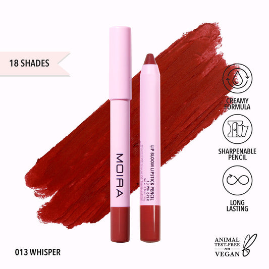 MOIRA - Lip Bloom Lipstick Pencil (013, Whisper) (LBM013)