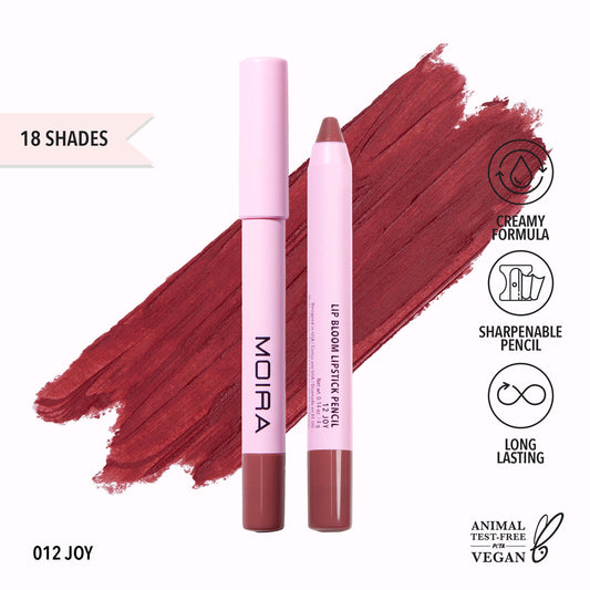 MOIRA - Lip Bloom Lipstick Pencil (012, Joy) (LBM012)