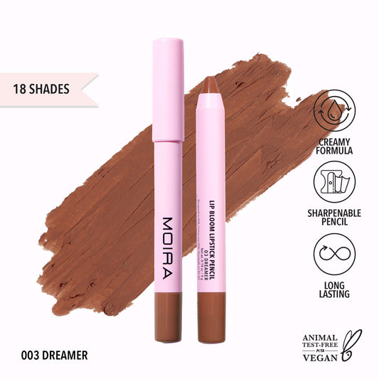 MOIRA - Lip Bloom Lipstick Pencil (003, Dreamer) (LBM003)