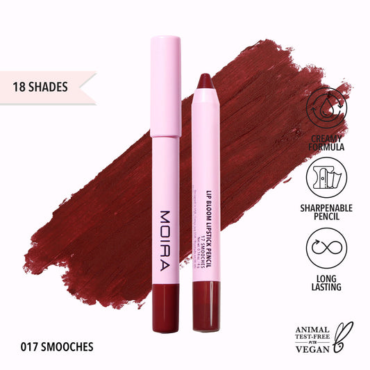 MOIRA - Lip Bloom Lipstick Pencil (017, Smooches) (LBM017)