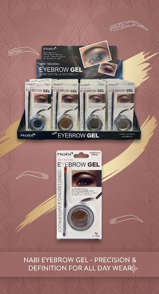 NABI  Eyebrow Gel long lasting waterproof / 24 pcs Display