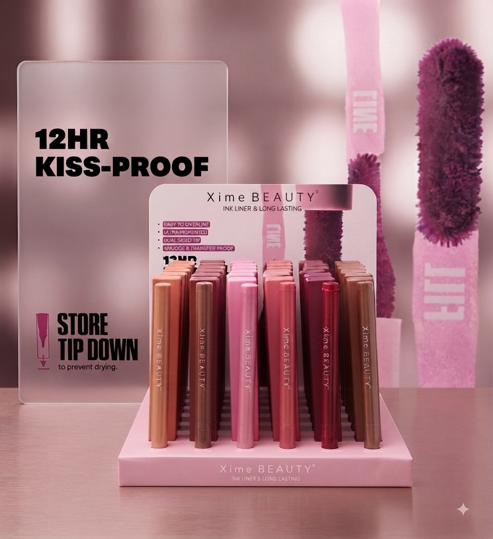 XIME BEAUTY Ink Liner 12hr Kiss-Proof / 36pcs Display