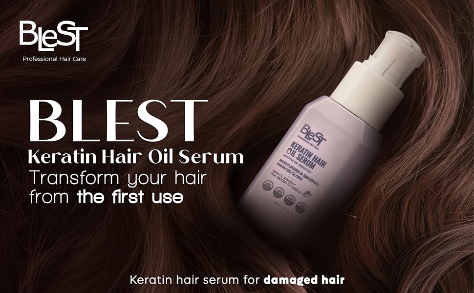 BLEST Argan Hair Oil Serum / 12pcs Display