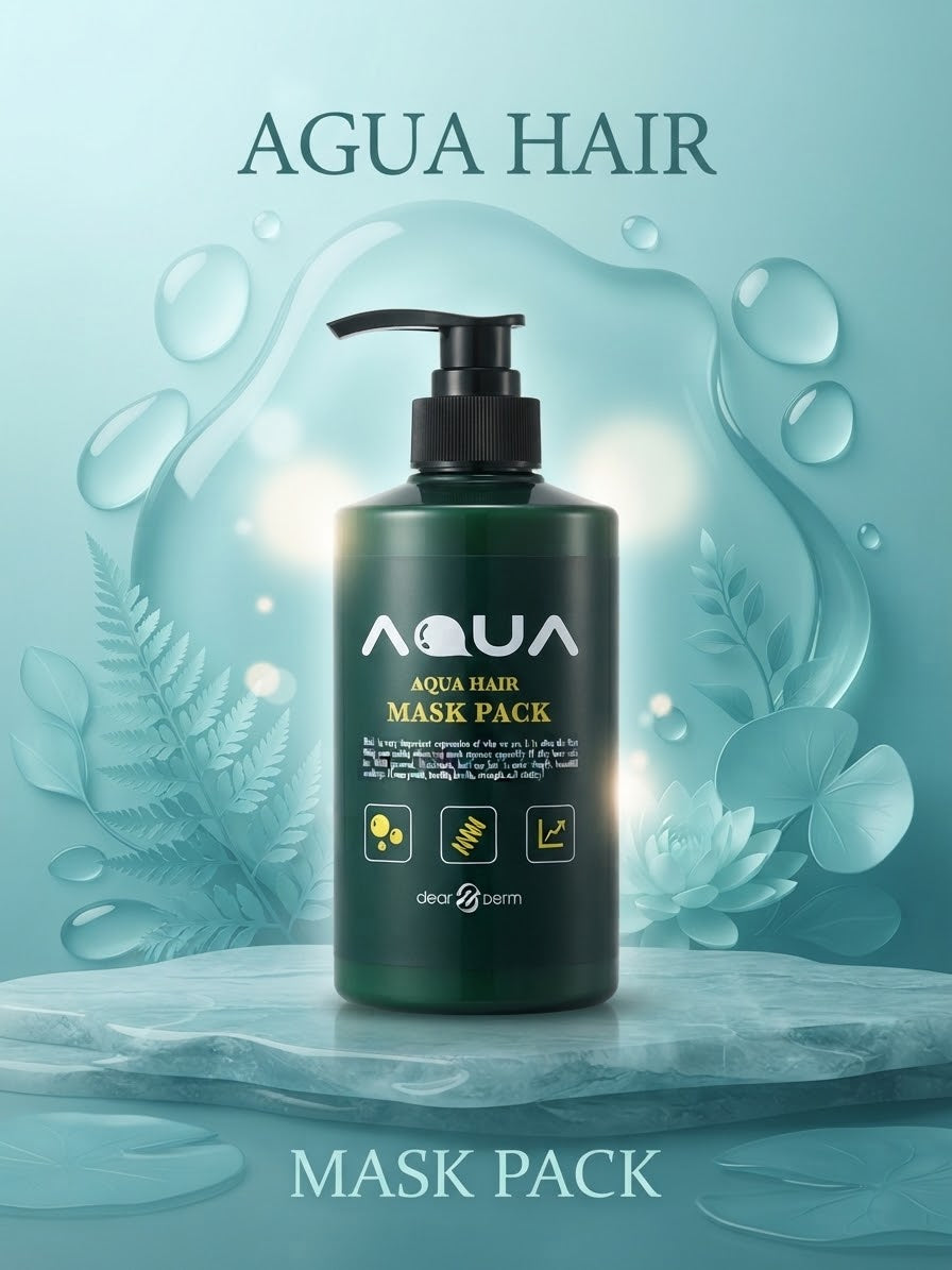 DEARDERM Aqua Hair Mask Pack 500ml