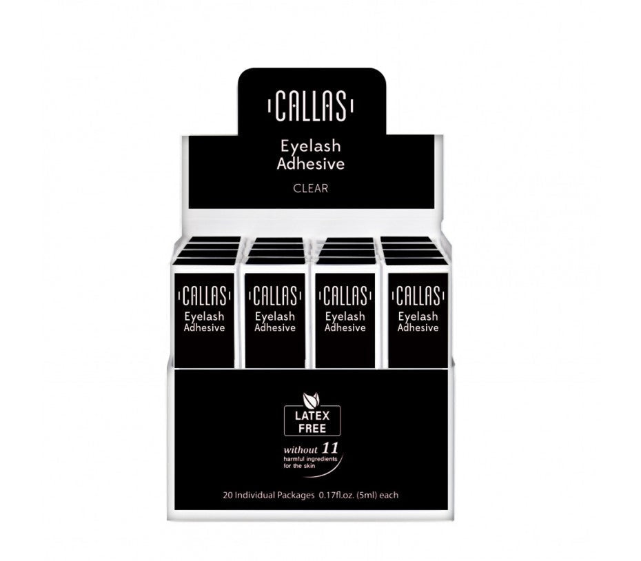 CALLAS Eyelash Adhesive 0.17 oz / 20pcs Box