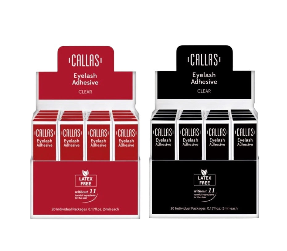 CALLAS Eyelash Adhesive 0.17 oz / 20pcs Box