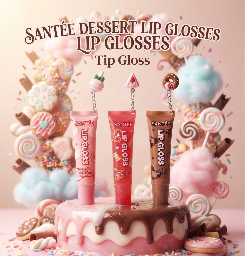 SANTEE Moisturizing Lipgloss / 24pcs Display