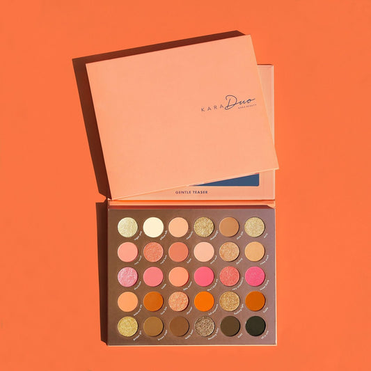 KARA BEAUTY  30 COLOR SHADOW PALETTE "GENTLE TEASER" (PRO-11)