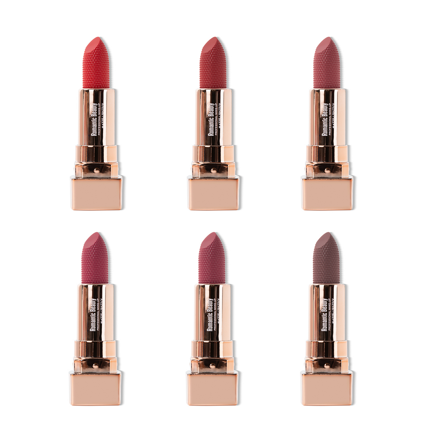 Romantic Beauty - Matte Lip Stick - Red colors- L8113-2-HS / 24 pcs Display