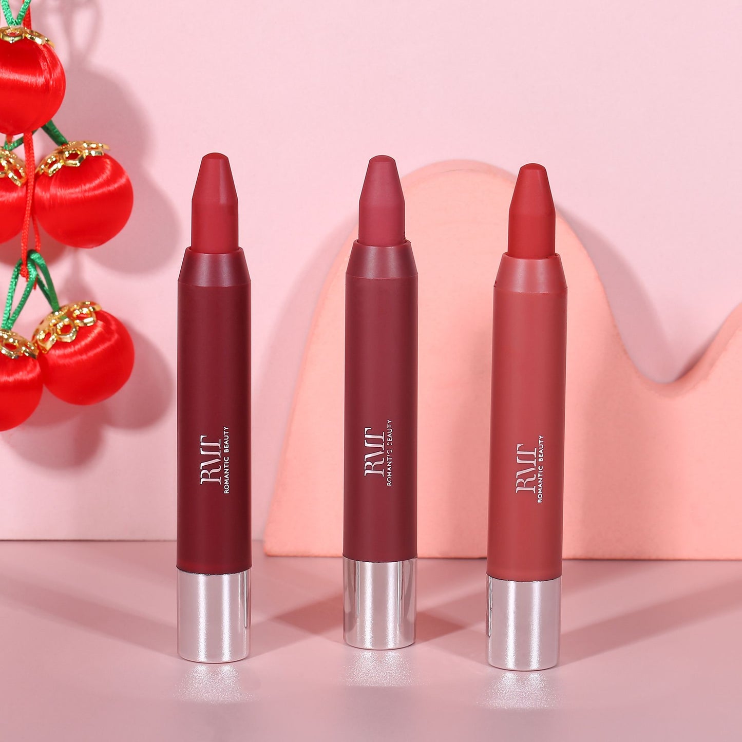 Romantic  Beauty  - Matte Crayon Lipstick #L8283-HS / 24pcs Display