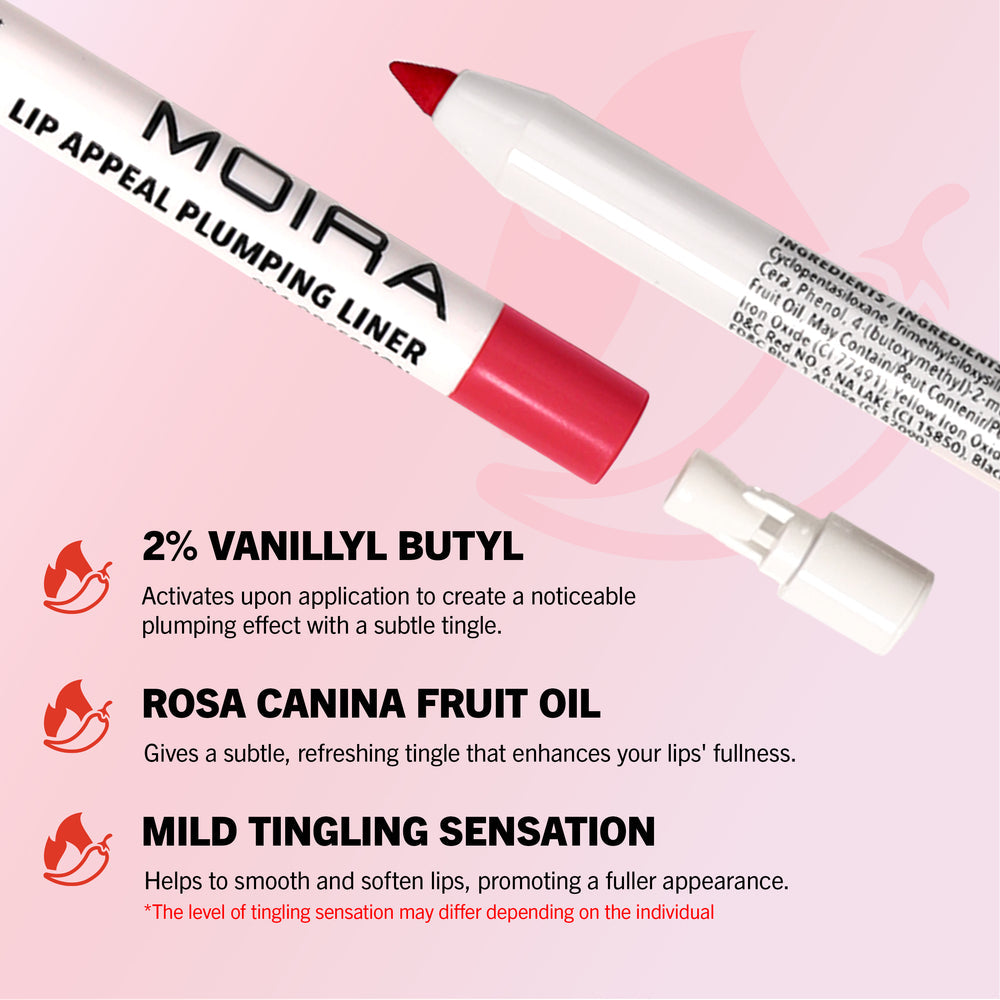 MOIRA Lip Appeal Plumping Liner | Refills | 12pcs pack