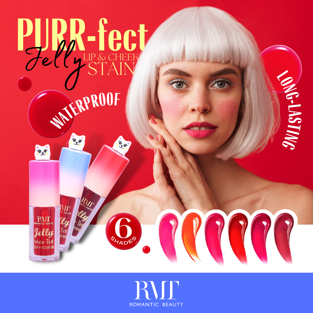 Romantic Beauty  -Purr-fect - Jelly Lip & Cheek Tint # LG7042