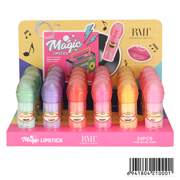 Romantic Beauty - Magic Lipstick #ML-24801 / 24pcs Display